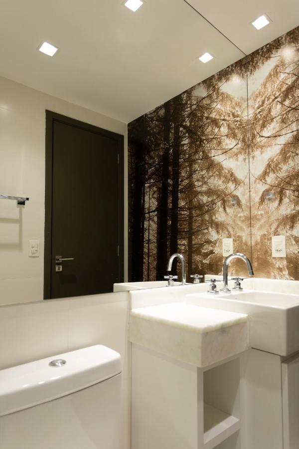 Studio Brooklin Premium Com Piscina Aquecida Lägenhet São Paulo Exteriör bild