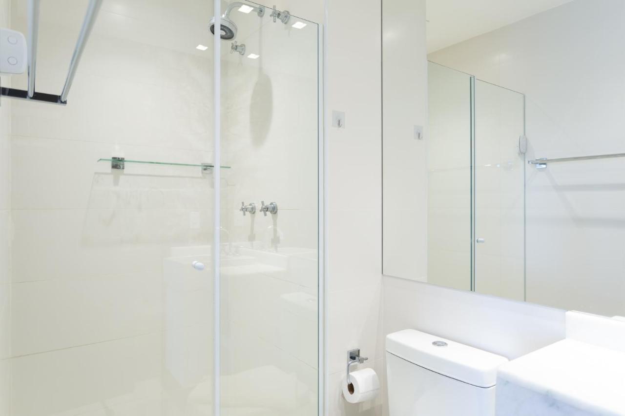 Studio Brooklin Premium Com Piscina Aquecida Lägenhet São Paulo Exteriör bild